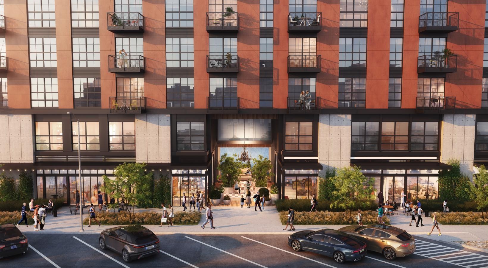 The essence of exceptional living a large building with many windows